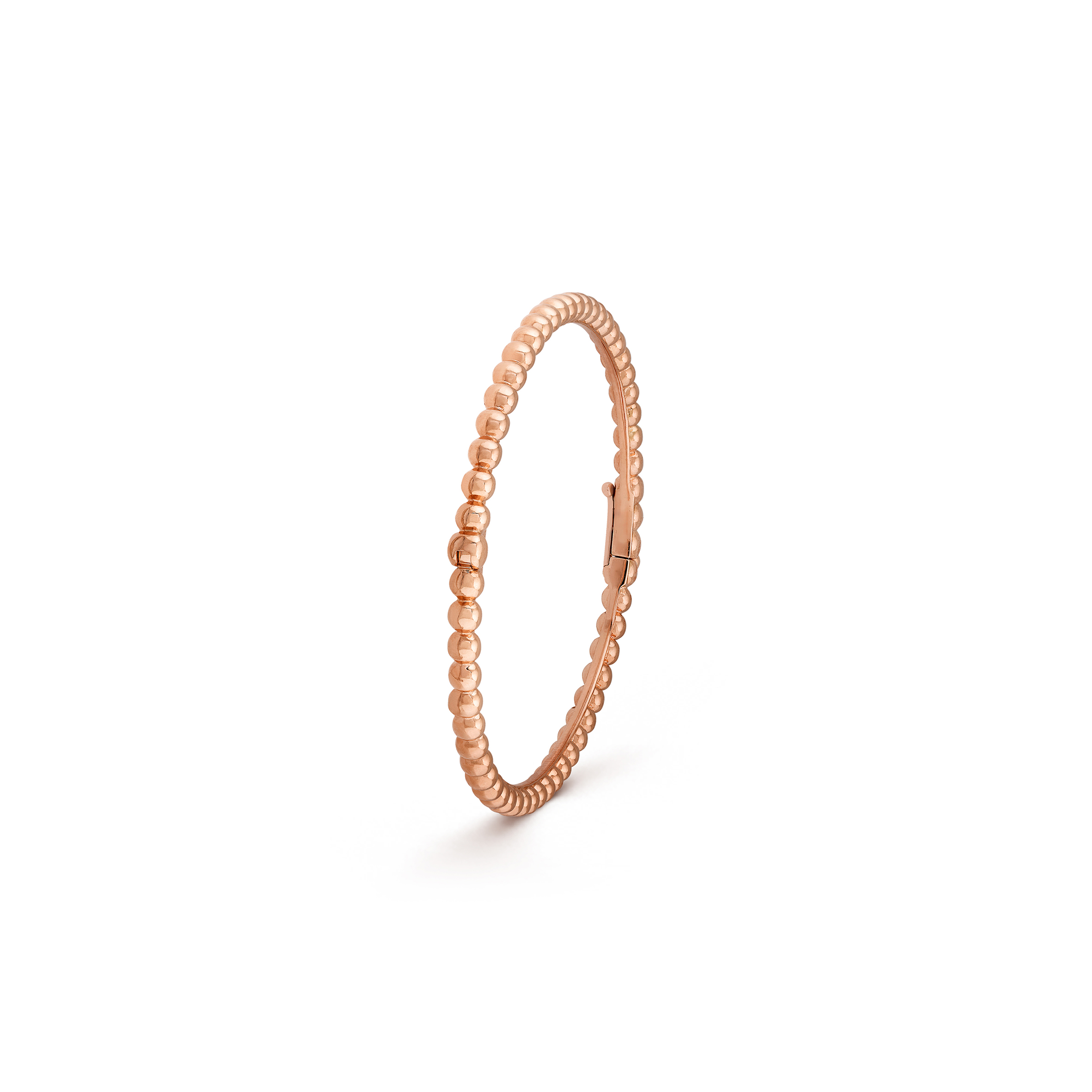 VAN CLEEF ARPELS PERLÉE PEARLS OF GOLD BRACELET, EXTRA SMALL MODEL - ROSE GOLD  VCARO7TC00